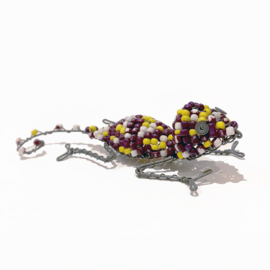 Bead And Wire Sculpture - Gecko - Meraki Concept Studio